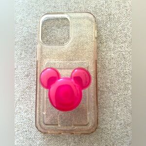 Iphone 14 Pro Max case with PopSocket